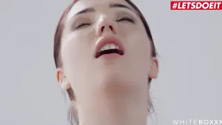 Two Busty European Teens Share Anal Threesome With Toys