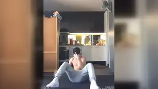 Amateur Guy Records a Quick Verification Selfie Clip