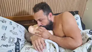 Busty Girlfriend Swaps Toy for Real Cock in POV