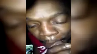 Guy Delivers a Deep Blowjob with Focus