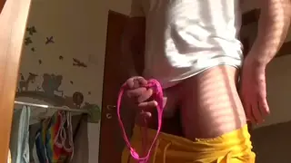 Busty Blonde MILF Takes a Creampie in Quarantine