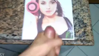 Latino Solo Strokes to a Facial Cum Tribute