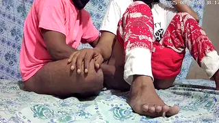 Indian Couple Fucks Outdoors With a Busty Mature Woman
