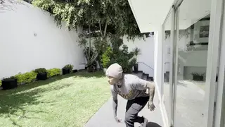 Curvy Thief Explores Bedroom and Bathroom in Heist