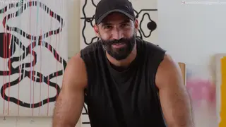 Hairy Bear Daddy Endures Bondage Edging and Double Penetration