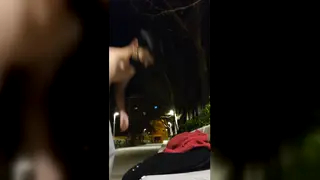 European Twink Strokes Himself on a Busy City Street