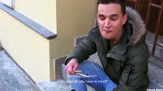 Muscular European Stud Takes Raw Outdoor Pounding After Rimjob