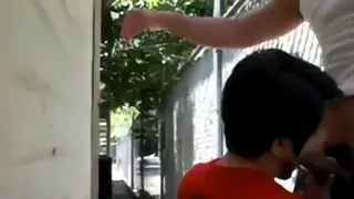 Amateur Couple Fuck Outdoors on a Quiet Street