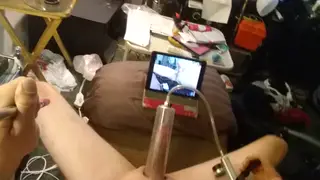 Guy Jerks His Big Dick in a Slow Solo