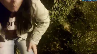 Curvy Latina Caught Cheating Takes It Hard Outdoors