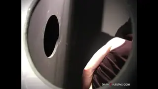 European Twink Performs a Self Deepthroat at a Gloryhole