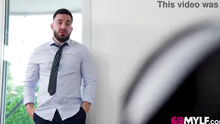 Lonely Housewife Takes First Creampie From Stepson