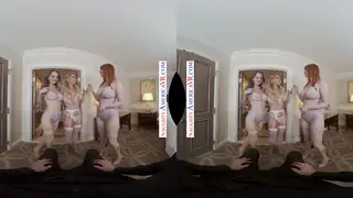 European MILF Dominates POV Threesome With Two Eager Studs