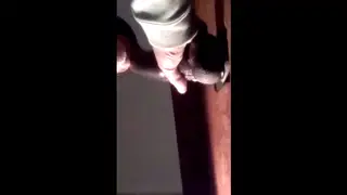 Latino Hunk Drains a Massive BBC at the Gloryhole