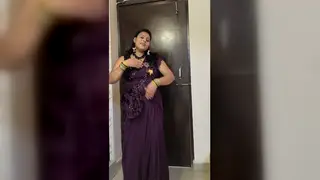 Curvy Indian Mature Performs Sensual Nude Dance Solo