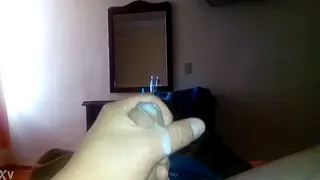 Solo Performer Reaches Intense Climax in Short Clip
