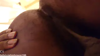 Submissive Guy Sniffs Dominant Partner's Ass