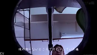 Japanese Wife Cheats While Husband Watches Close