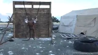 Military Recruits Suck and Fuck Outdoors
