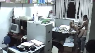 Blonde Employee Fucks Her Boss on the Office Desk