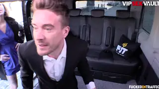 Blonde Czech Beauty Enjoys Passionate Car Backseat Sex