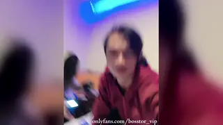 POV Desk Encounter with Shy Thai Teen on First Shoot