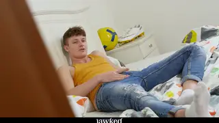 Mature Coach Deepthroats Jock in Shower POV