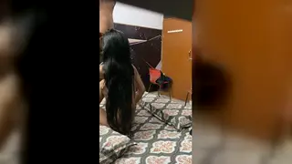 Indian Teen Reunites With Her Boyfriend for a Quick Homemade Fuck
