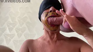 Seasoned Lover Takes Him Deep Then Shares a Messy Finish