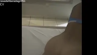 Blonde Asian Latina Rides Friend While Husband Watches