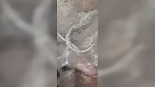 Indian Teen Shows Off Bulge in Poolside Trunks