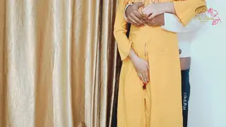 Indian Couple Enjoys Foreplay and Doggystyle Outdoors