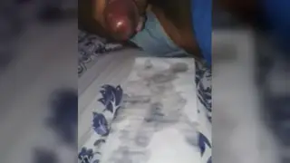 Solo Guy Strokes Big Dick to Cumshot in Short Clip