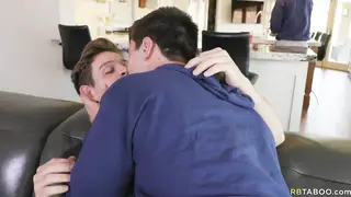 Tattooed Hunk Takes Hairy Stud From Behind
