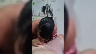 Latina Begs for Anal While Her Husband Films the POV