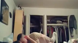 Muscular Military Man Pairs with Older Partner