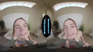 Teen Stepbae Caught Masturbating VR POV