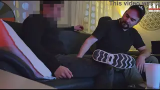 Hairy European Neighbor Returns for Oral Service