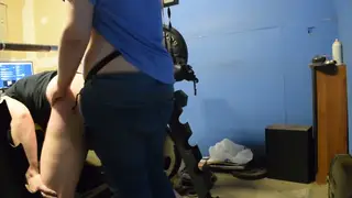 Pregnant MILF Pegs Her Husband with a Strapon