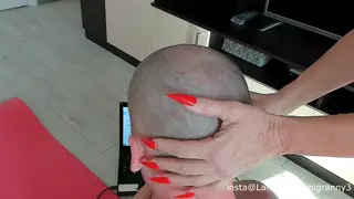 European MILF Dominates Teen in Femdom Shaving Scene