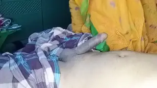 Indian Wife Takes a Hard Morning Fuck in Lingerie
