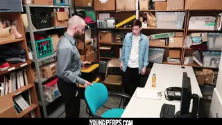 Twink Criminal Sucks Hung Cop Bareback in Uniform