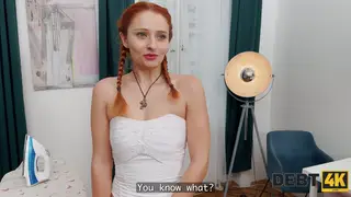 Petite Redhead Takes Anal in POV With a Stranger