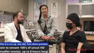 Petite Blonde Submits to Medical Fetish Exam