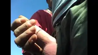 Mature Bear Enjoys Outdoor Blowjob and Massage