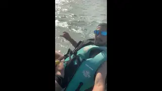 Wife Abandons Husband on Sand for a Jet-Ski Ride with Her Coach