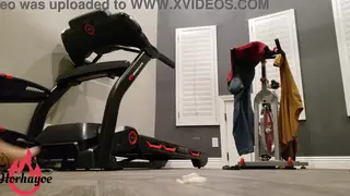 Guys Strip Down for Naked Gym Session