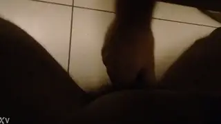 Latino Strokes in a Beachside Bathroom