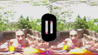 Latina Cosplay Babe Rides Hard in VR Doggystyle