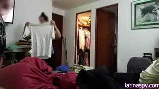 Latina Maid Receives a Surprise Handjob